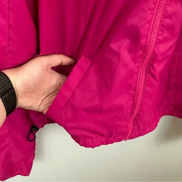 Abercrombie & Fitch Fuchsia Pink Windbreaker Jacket NWT Size Medium - Picture 8 of 16